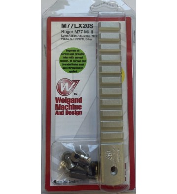 Image 1 of WC Ruger® M77® MKII® Long Action X 20 MOA - Silver