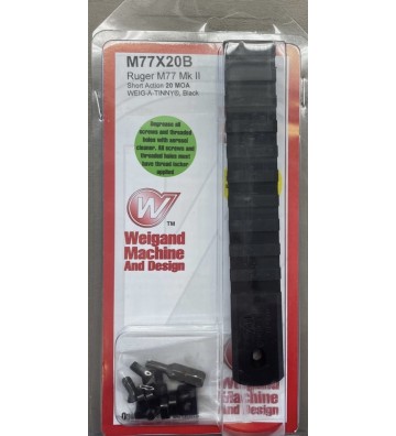 Image 1 of WC Ruger® M77® MKII® Short Action X 20 MOA - Black