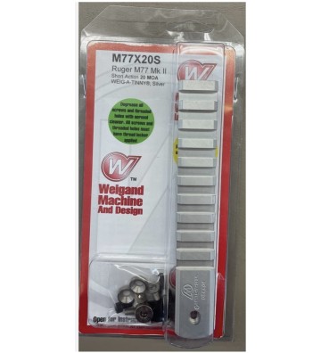 Image 1 of WC Ruger® M77® MKII® Short Action X 20 MOA - Silver