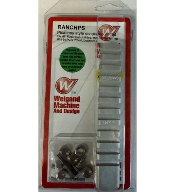 Image 1 of WC Scope Mount for Ruger® Mini-14® Black or Silver