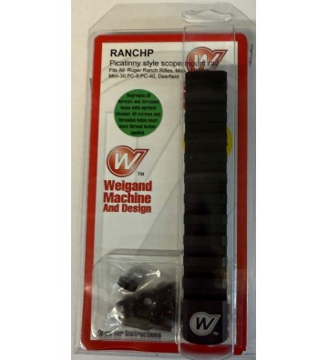 Image 3 of WC Scope Mount for Ruger® Mini-14® Black or Silver