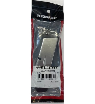 Springfield Armory Hellcat Or the Pro Stainless 9mm 10 Round Magazine - HCP5910 or HC5910