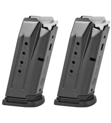 TWO Ruger® SECURITY-9® Compact 9mm 10Rd Factory Mag 90686