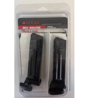 Ruger® SR22® .22LR 10 Round Magazine - 2 Pack-90647