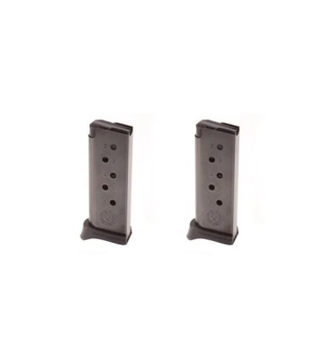 RUGER® LCP® 380acp 6 round Magazine 90643 6rd Mag .380 ACP OEM NEW - Value 2 Pack