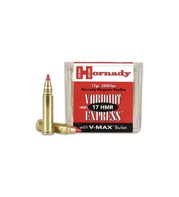 HORNADY Rimfire Varmint Express 17 HMR 17 Grain V-MAX Ammo