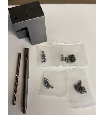 Crane Lock Ball Drilling Fixture & Refill Kits