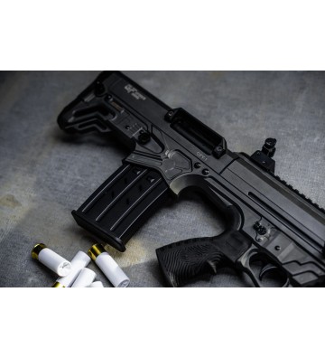 GForce Arms GFY-1 Semi-Automatic Shotgun 12 Gauge 3" Chamber 18.5" 5rd Magazine Folding sights Bullpup Stock Black