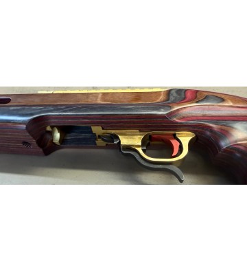 Image 3 of Grandmaster Custom .22LR Rifle Brass Rec/Trigger housing Limited Edition Gold