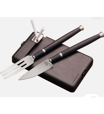 Spartan Blades Carnivore Personal Dining Set Fork And Knife With Durable Handles