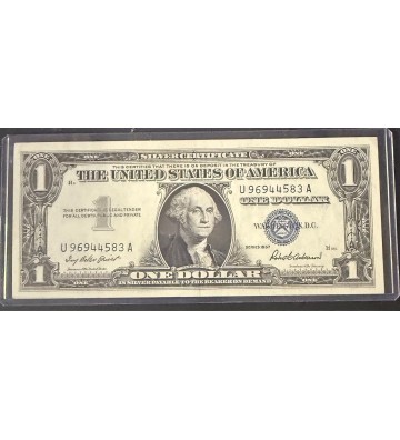 Image 1 of 1957 $1 Silver Certificate Choice Unc. From Pack Estate Lot