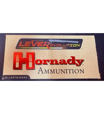 Hornady LEVERevolution 45-70 Government Ammo 325 Grain Hornady FTX Polymer Tip Box of 20