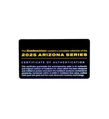 Image 3 of GoldbackBox Purple 5k - Arizona